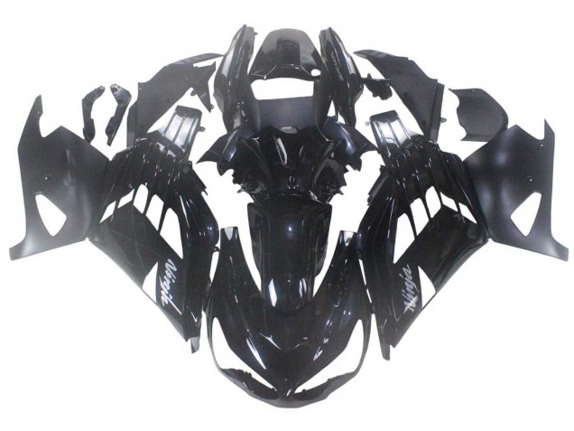2012-2024 Glossy Black Matte Black White Ninja Kawasaki ZX14R ZZR1400 Motorcycle Fairing