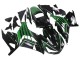 2012-2024 Green Glossy Black Stripe Kawasaki ZX14R ZZR1400 Motorcycle Fairings