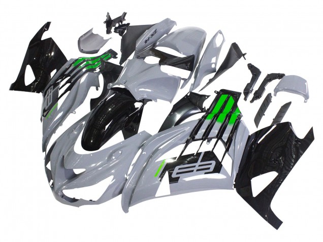2012-2024 Grey Green Black Kawasaki ZX14R ZZR1400 Motorcycle Fairings