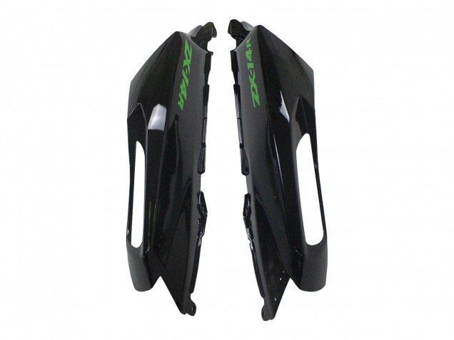 2012-2024 Green Glossy Black Kawasaki ZX14R ZZR1400 Motorcycle Fairing Kits