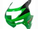1998-1999 Green White Glossy Black Kawasaki ZX6R Motorcycle Fairings