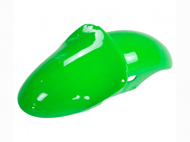 1998-1999 Green White Glossy Black Kawasaki ZX6R Motorcycle Fairings