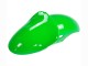 1998-1999 Green White Glossy Black Kawasaki ZX6R Motorcycle Fairings