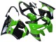 1998-1999 Green Glossy Black Elf Bridgestone Kawasaki ZX6R Motorcycle Fairings