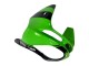 1998-1999 Green Glossy Black Elf Bridgestone Kawasaki ZX6R Motorcycle Fairings