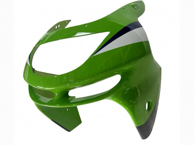 1998-1999 Green White Blue Silver Glossy Black Kawasaki ZX6R Motorcycle Fairings