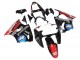 2000-2002 Glossy Black Red Blue Red PlayStation 2 Kawasaki ZX6R Motorcycle Fairings