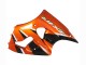 2000-2002 Orange Black Kawasaki ZX6R Motorcycle Fairings