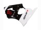 2000-2002 White Black Red Monster Kawasaki ZX6R Motorcycle Fairings