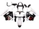 2000-2002 White Black Red Monster Kawasaki ZX6R Motorcycle Fairings