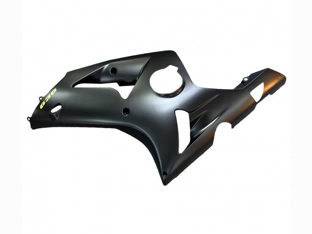 2003-2004 Matte Black Glod 636 Kawasaki ZX6R Motorcycle Fairings