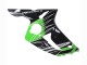 2003-2004 Green White Black Kawasaki ZX6R Motorcycle Fairings