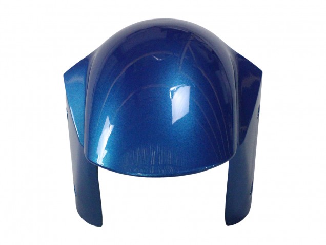 2003-2004 Blue White Red Shark Kawasaki ZX6R Motorcycle Fairings