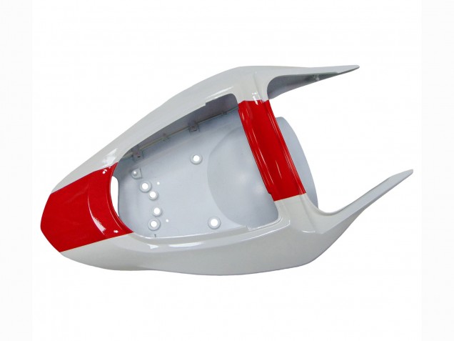 2003-2004 White Red Kawasaki ZX6R Motorcycle Fairings