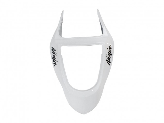 2003-2004 White Black Decals Kawasaki ZX6R Motorcycle Fairings