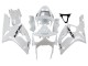 2003-2004 White Black Decals Kawasaki ZX6R Motorcycle Fairings