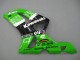 2003-2004 Green White Black Elf Bridgestone Kawasaki ZX6R Motorcycle Fairings
