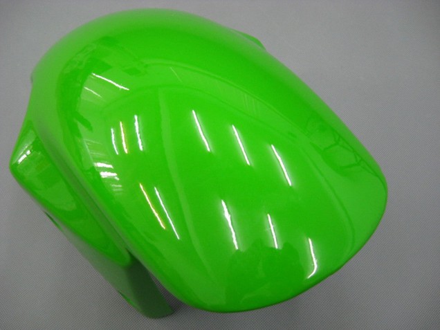 2003-2004 Green White Black Elf Bridgestone Kawasaki ZX6R Motorcycle Fairings