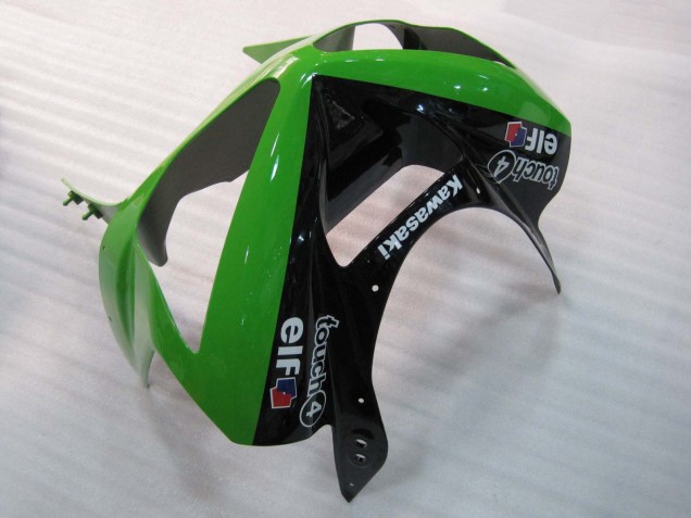 2003-2004 Green Black Elf Bridgestone Kawasaki ZX6R Motorcycle Fairings