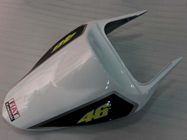 2003-2004 White Blue Red Fiat Kawasaki ZX6R Motorcycle Fairings