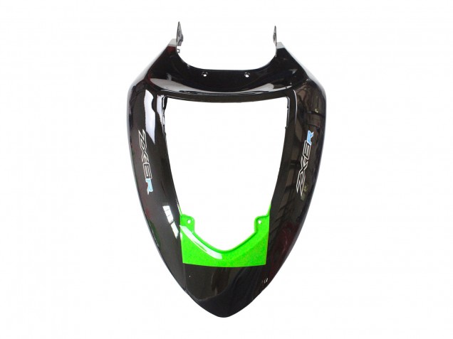 2005-2006 Green Red Black Elf 66 Kawasaki ZX6R Motorcycle Fairings
