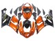 2005-2006 Orange Black Kawasaki ZX6R Motorcycle Fairing
