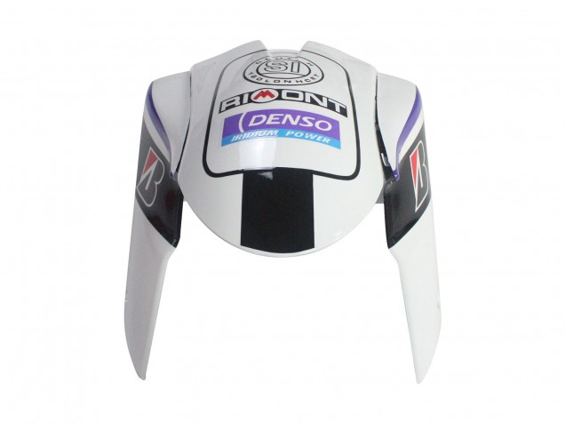 2005-2006 White Purple Black Rizoma Playboy DENSO Kawasaki ZX6R Motorcycle Fairings