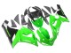 2005-2006 Green Black Ninja Kawasaki ZX6R Motorcycle Fairings