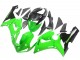 2005-2006 Green Black Ninja Kawasaki ZX6R Motorcycle Fairings