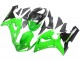 2005-2006 Green Black Ninja Kawasaki ZX6R Motorcycle Fairings