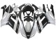 2007-2008 White Black Kawasaki ZX6R Motorcycle Fairing