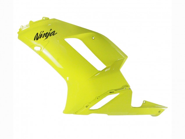 2007-2008 Yellow Ninja Kawasaki ZX6R Motorcycle Fairings