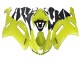 2007-2008 Yellow Ninja Kawasaki ZX6R Motorcycle Fairings