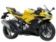 2019-2022 Yellow Matte Black Kawasaki ZX6R Motorcycle Fairings