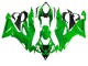 2019-2022 Green Kawasaki ZX6R Motorcycle Fairings