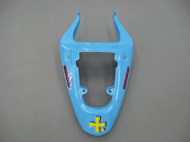 2000-2002 Light Blue Yellow Black Motul Rizla Suzuki GSXR1000 Motorcycle Fairings