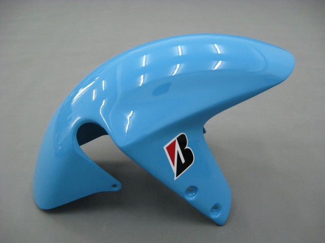 2000-2002 Light Blue Yellow Black Motul Rizla Suzuki GSXR1000 Motorcycle Fairings