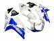 2000-2002 White Blue Jordan 59 Suzuki GSXR1000 Motorcycle Fairings