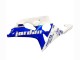 2000-2002 White Blue Jordan 59 Suzuki GSXR1000 Motorcycle Fairings