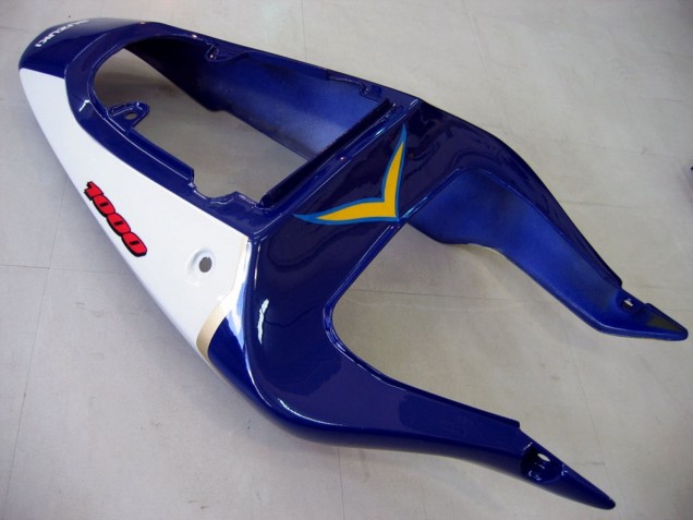 2000-2002 Yellow Dark Blue White Motul Corona Suzuki GSXR1000 Motorcycle Fairings