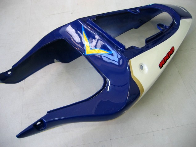 2000-2002 Yellow Dark Blue White Motul Corona Suzuki GSXR1000 Motorcycle Fairings