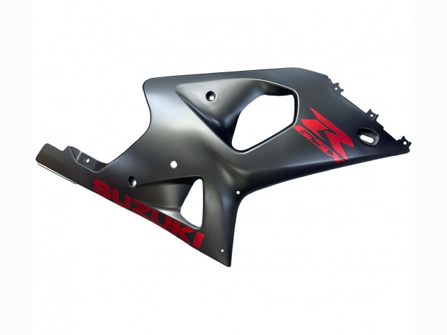 2000-2002 Matte Grey Red Decal Suzuki GSXR1000 Motorcycle Fairings