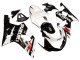 2000-2002 White Glossy Black Red Suzuki GSXR1000 Motorcycle Fairings