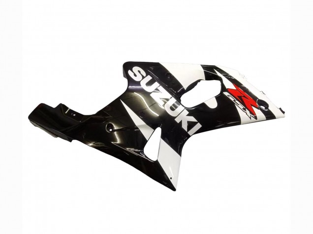 2000-2002 White Glossy Black Red Suzuki GSXR1000 Motorcycle Fairings
