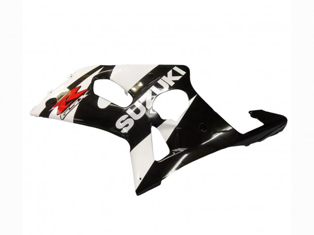 2000-2002 White Glossy Black Red Suzuki GSXR1000 Motorcycle Fairings