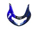 2000-2002 Blue White Silver Castrol Dunlop Suzuki GSXR1000 Motorcycle Fairings