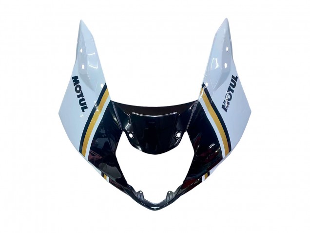 2003-2004 White Black Gold Motul Lucky Strike Suzuki GSXR 1000 Motorcycle Fairings