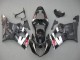 2003-2004 Glossy Black White Grey Red Suzuki GSXR 1000 Motorcycle Fairings