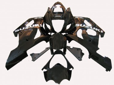 2003-2004 Matte Glossy Black Suzuki GSXR 1000 Motorcycle Fairings