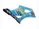 2003-2004 Light Blue Yellow Black Rizla Motul Suzuki GSXR 1000 Motorcycle Fairings